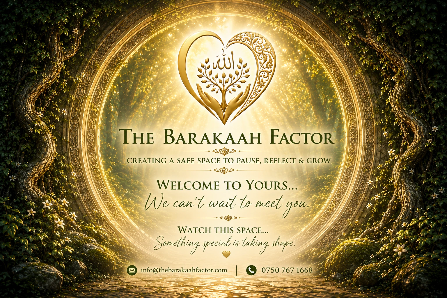 The Barakaah Factor — Creating a safe space to pause, reflect and grow.